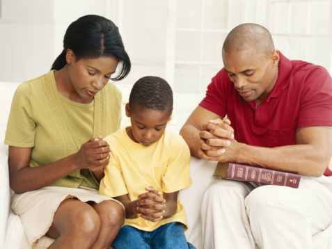family-praying